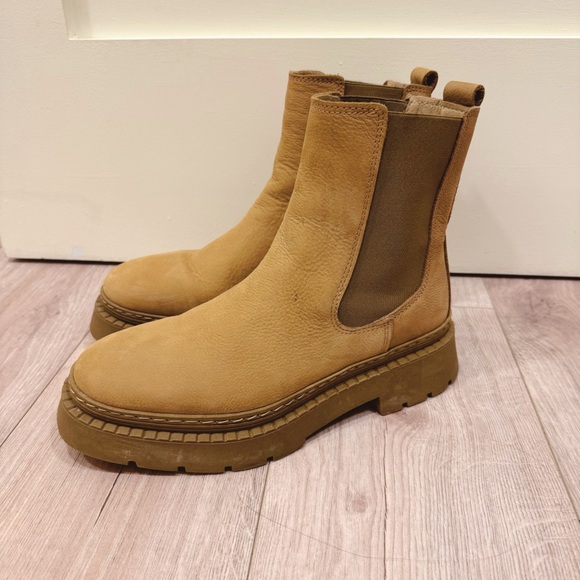 Dune London Tan Ankle Boots - Picture 3 of 6